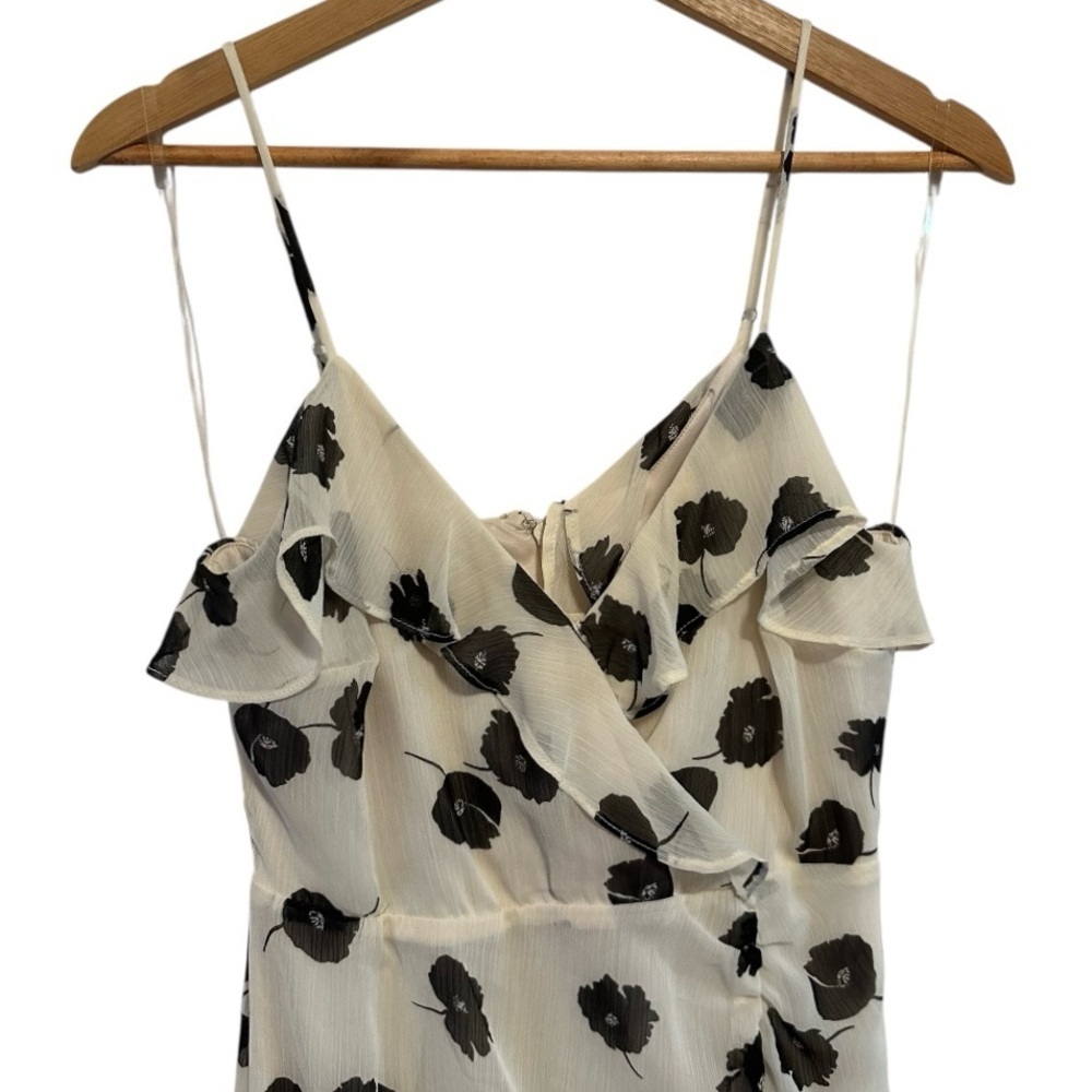 NWT All In Favor Women's Floral Spaghetti Strap Mini Dress Size Medium - Picture 4 of 12